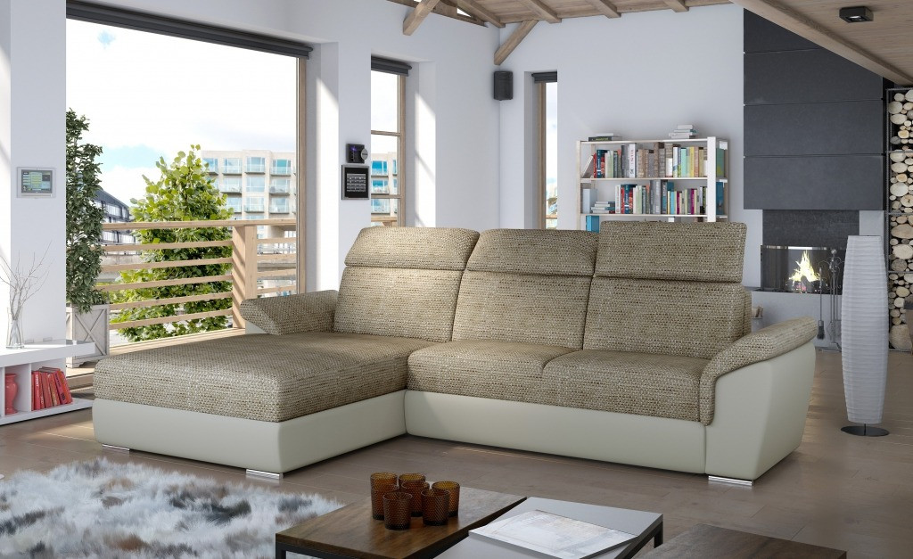 Poze Coltar living extensibil Trevisco – L272 x l216 x h100 cm