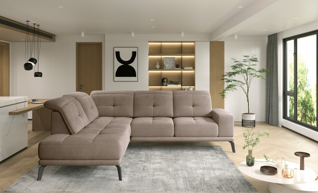 Poze Coltar living Theodore – L275 x l200 x h98 cm