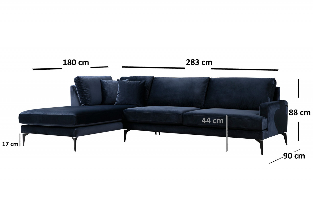 Poze Coltar Papira pe stanga (Chl+3R) bleumarin