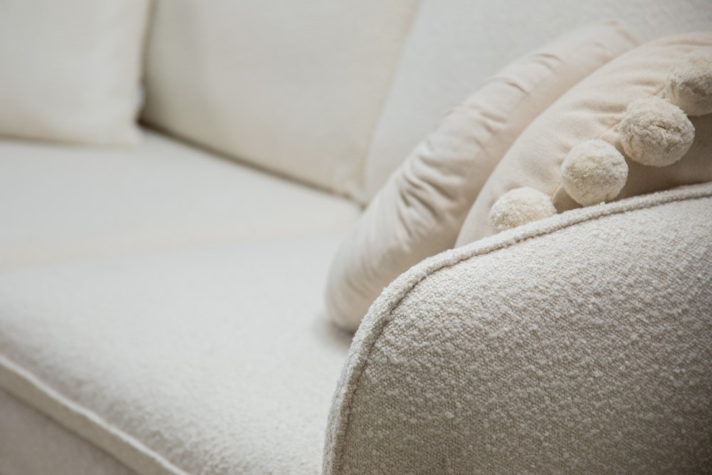 Poze Coltar tapitat Vienna 5 locuri plusat/picioare negre – L255 x l170 x h95