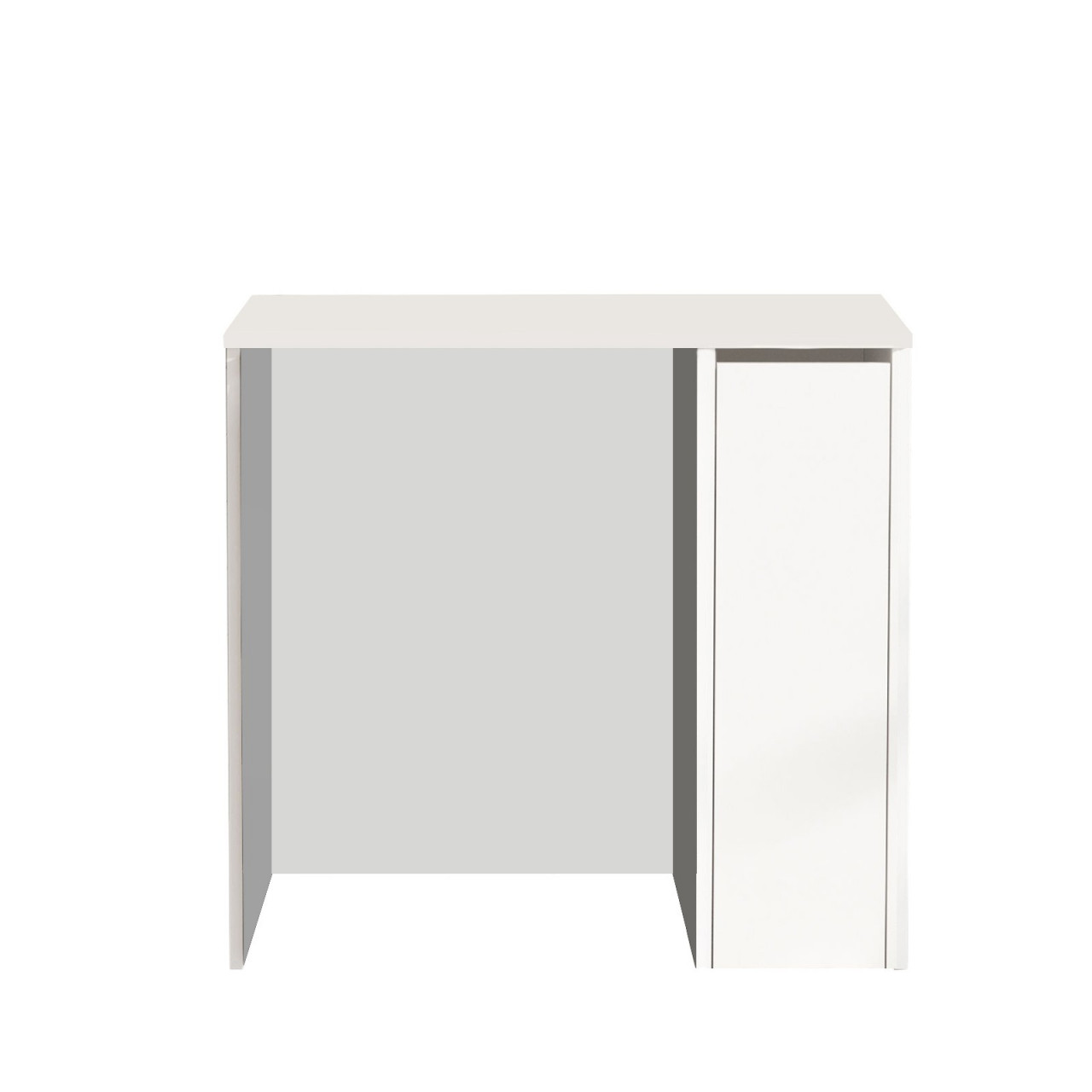 Poze Dulap MDF de baie SA1-W alb L93,5 cm - H88,3 cm