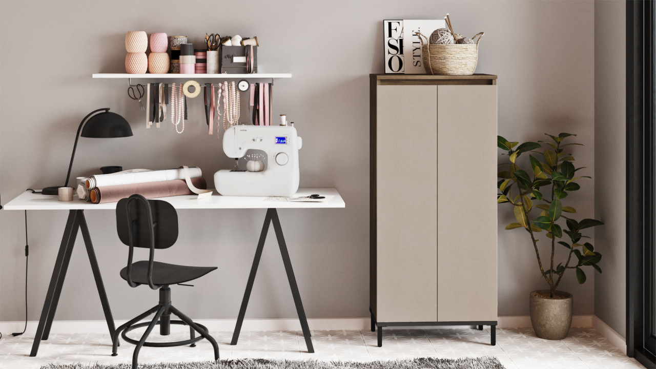 Poze Dulap MDF multifunctional VE2 - CV L60 cm - H133,6 cm