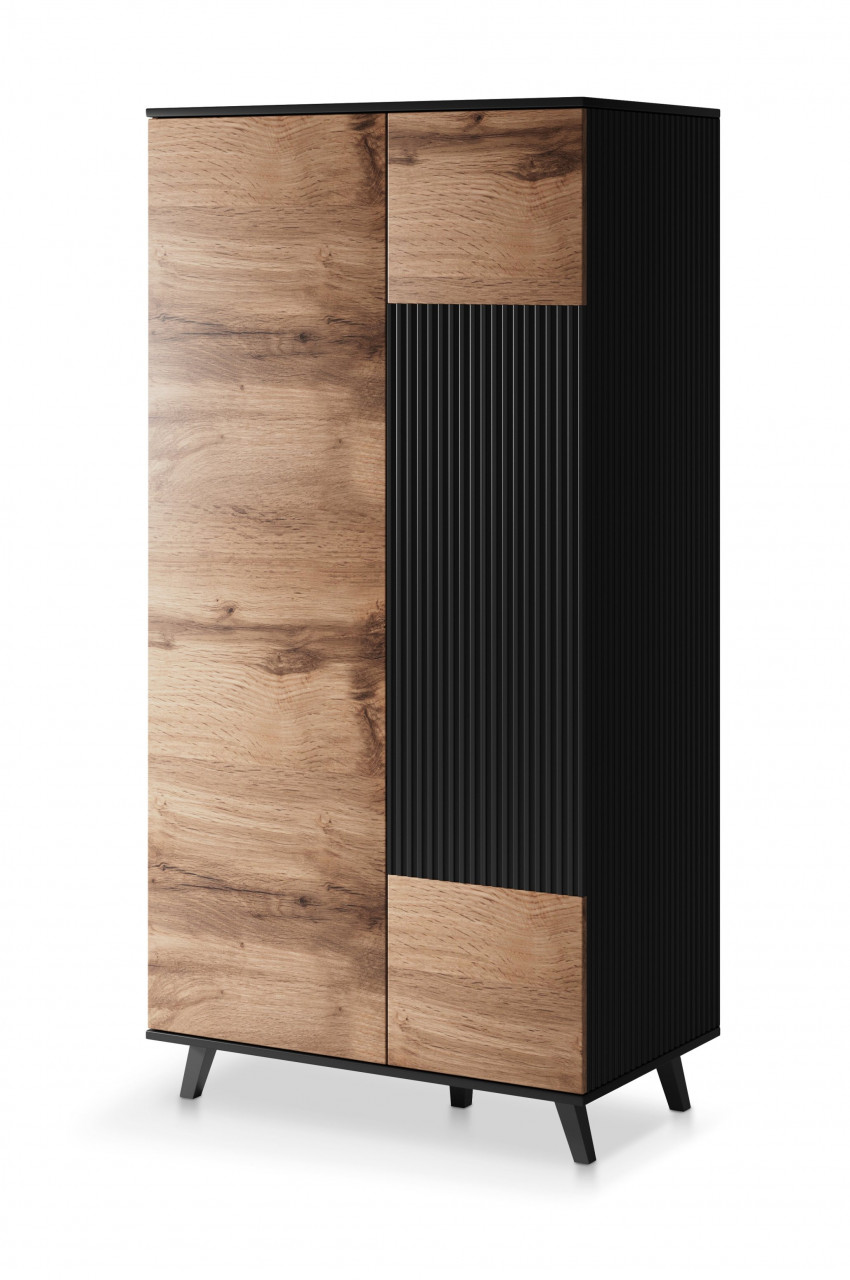 Poze Dulap Random S-1 stejar wotan/negru