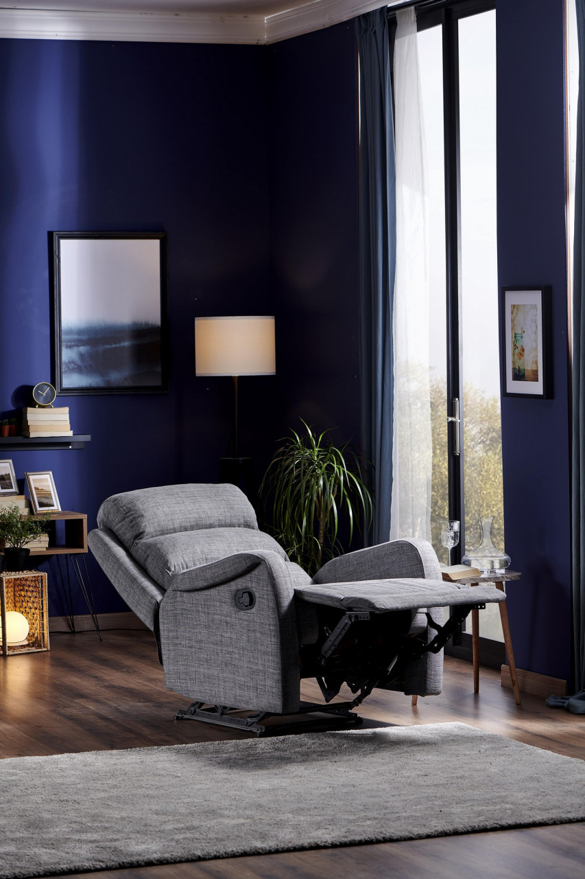 Poze Fotoliu cu recliner Comfort gri