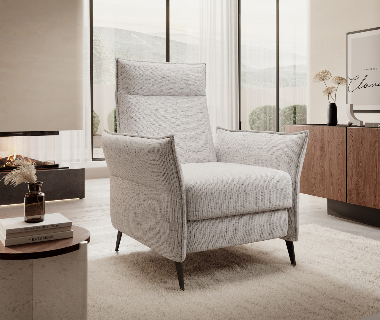 Poze Fotoliu cu recliner Xavi 1R H105 cm