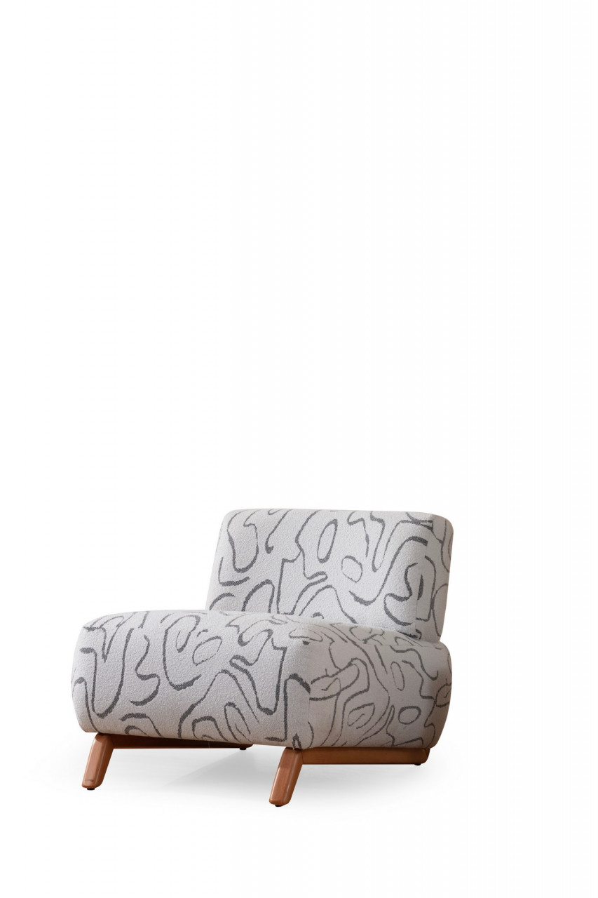 Poze Fotoliu Mokka alb