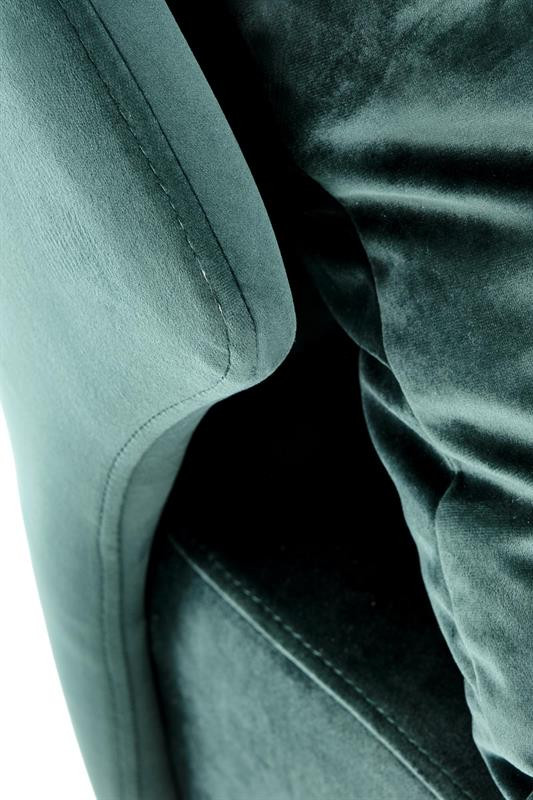 Poze Fotoliu Victus velvet verde - H85 cm