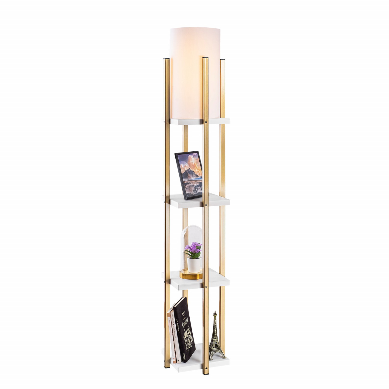 Poze Lampadar 7119 - White, Gold