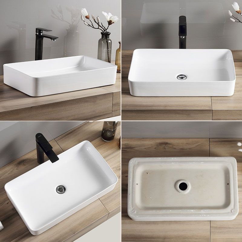 Poze Lavoar Denis ceramica sanitara alb – 61,5 cm