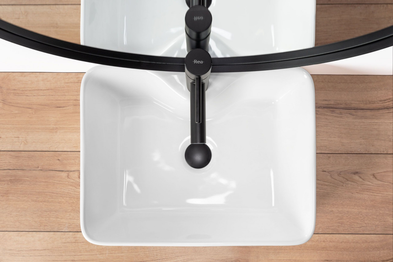 Poze Lavoar Kelly alb ceramica sanitara - 49 cm