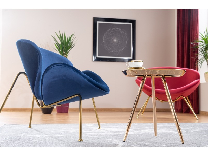 Poze Masa de cafea Bora C Gold – Ø41 x h46 cm