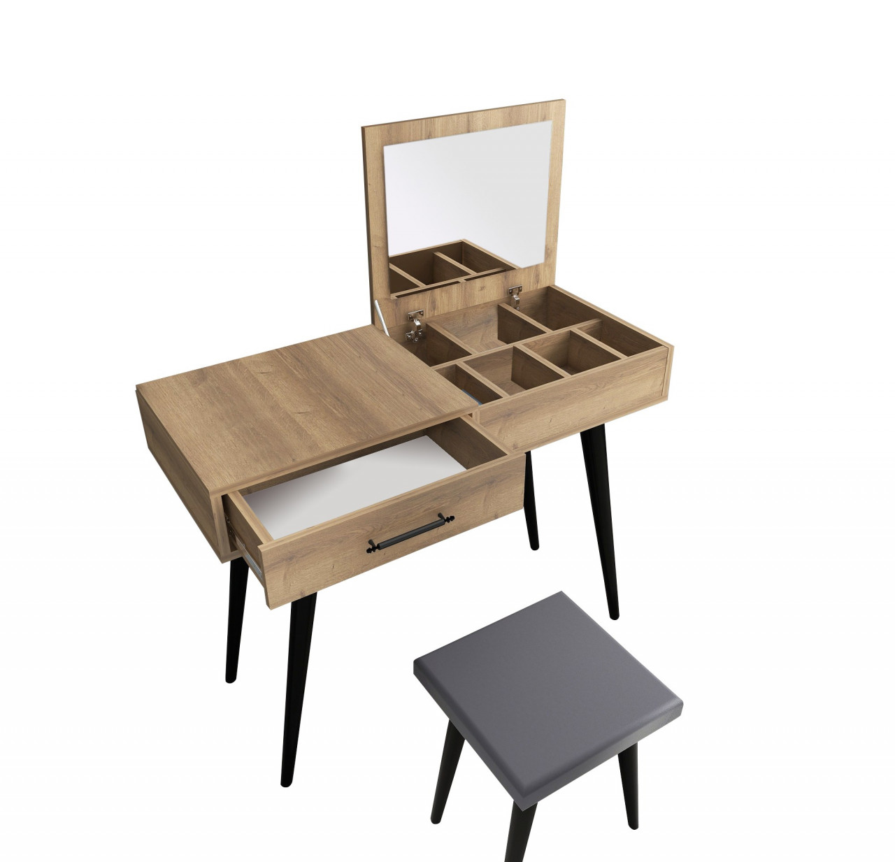 Poze Masa de machiaj Rouge stejar