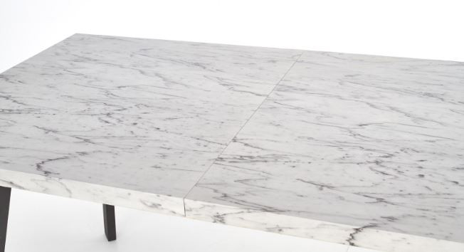 Poze Masa extensibila MDF + metal Dallas - L 160-220 x l 90 x h 76 cm