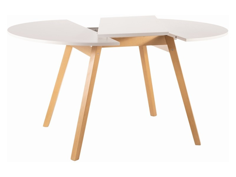 Poze Masa extensibila Opera alb/fag - L102-142 cm