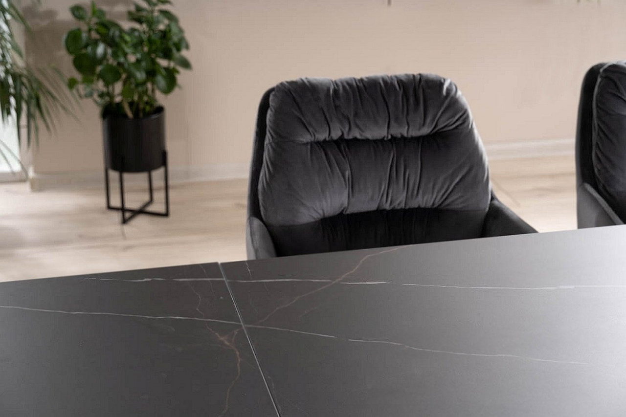 Poze Masa extensibila Westin Ceramic Sahara Negru - L160-240 cm