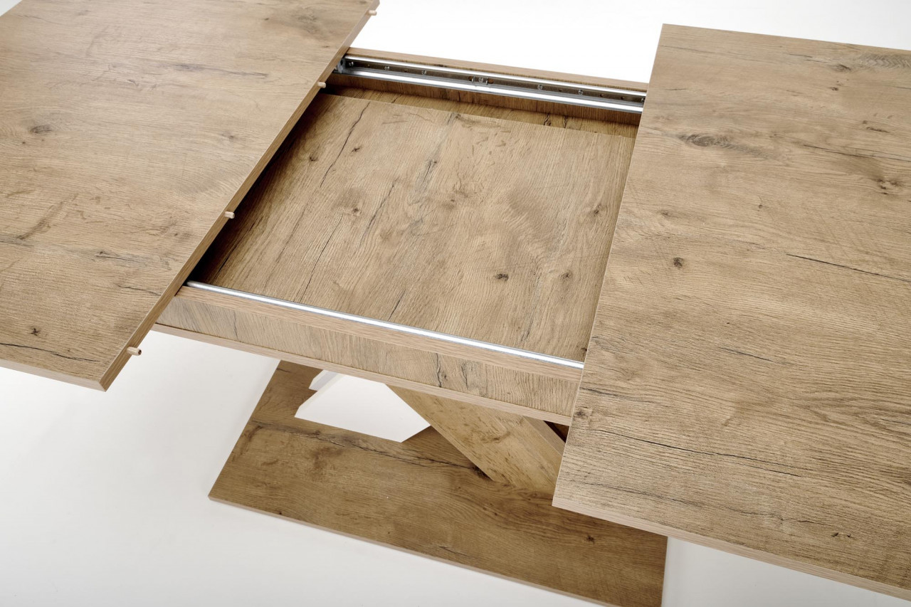 Poze Masa extensibila Xarelto L130-175 cm stejar lancelot/alb