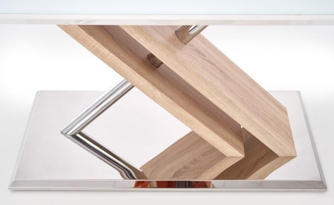 Poze Masa MDF + sticla Nexus - L 160 x l 90 x h 76 cm