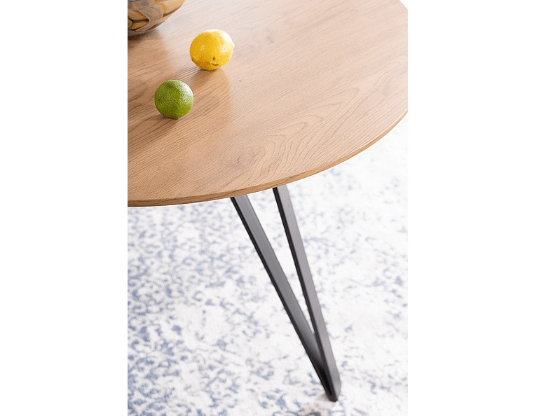 Poze Masa Tetis Stejar - d100xh76 cm