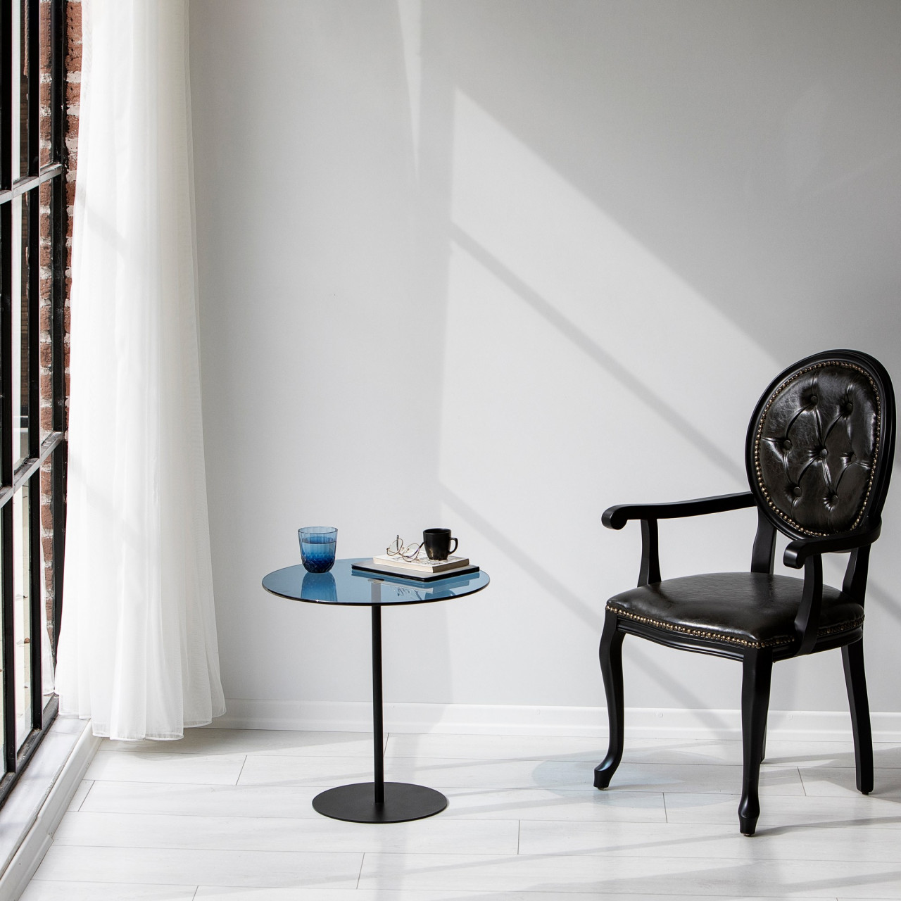 Poze Masuta de cafea Chill-Out negru / albastru