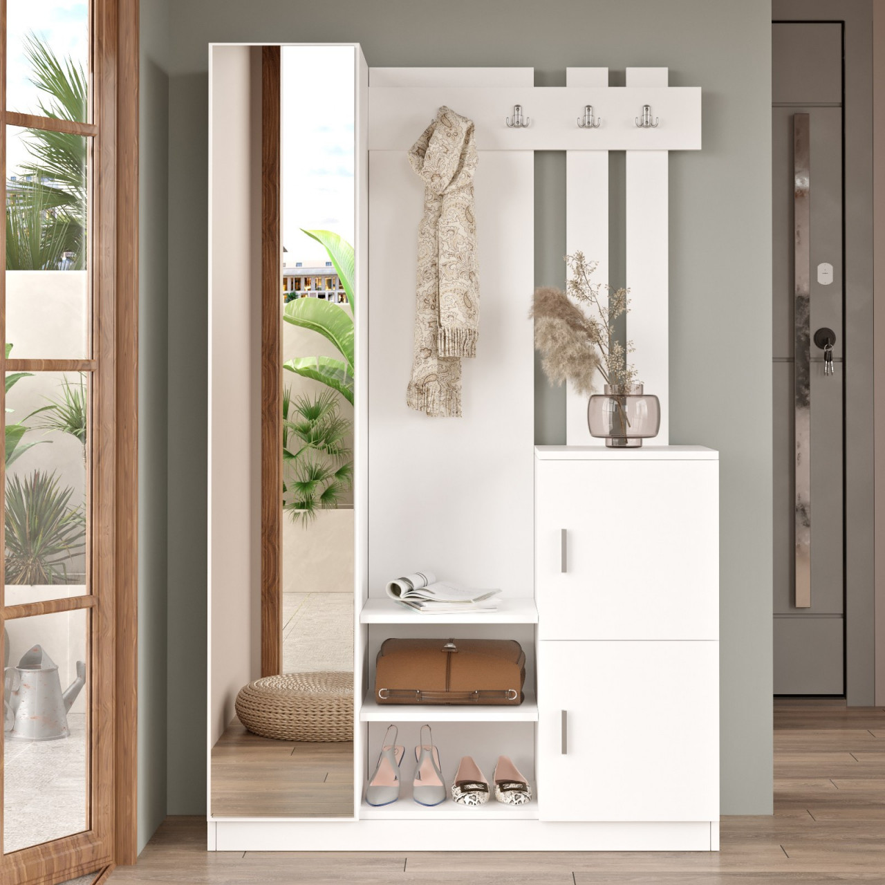 Poze Mobilier de hol DD7-W alb
