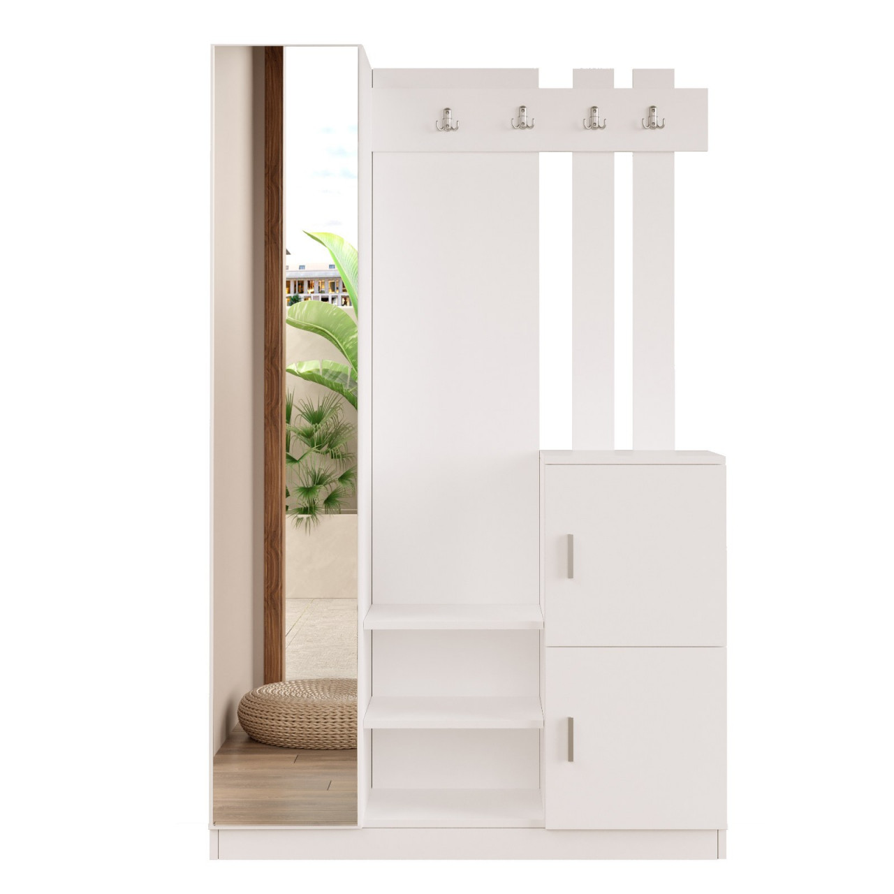 Poze Mobilier de hol DD7-W alb
