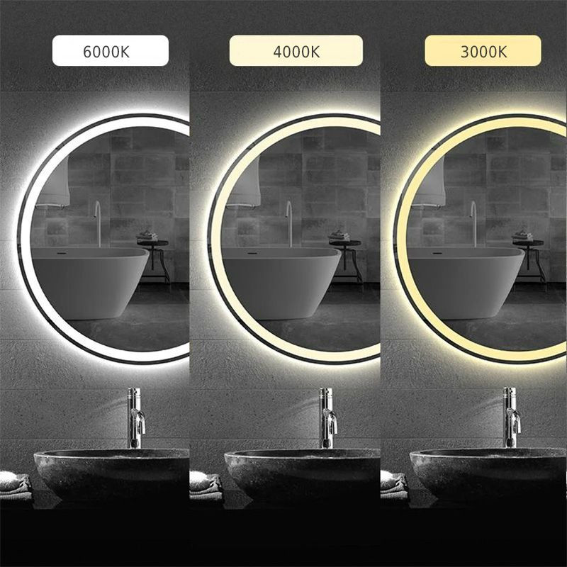 Poze Oglinda LED 50cm Bas