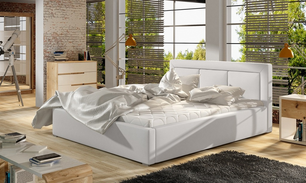 Poze Pat tapitat Belluno – 140/200, L223 x l140 x h93 cm