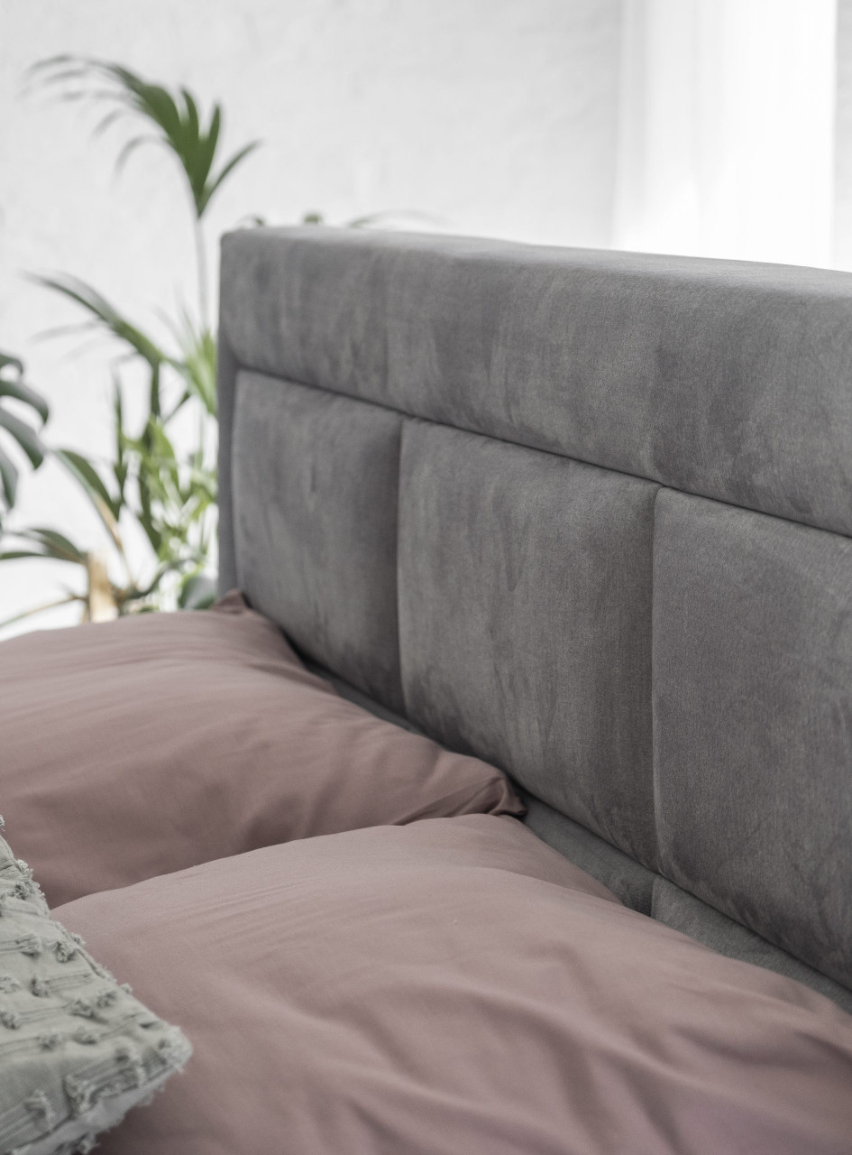 Poze Pat tapitat boxspring Vivre – 180/200 cm