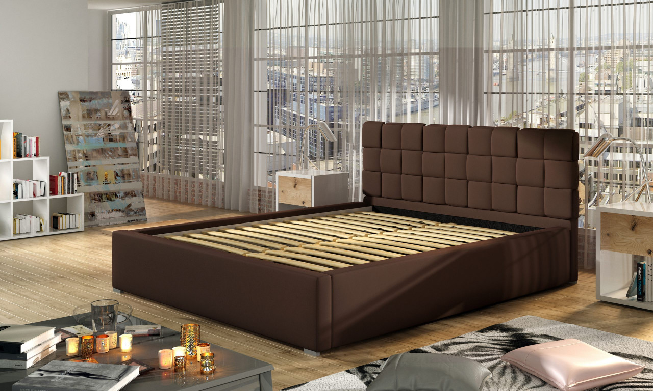 Poze Pat tapitat Grand – 160/200, L223 x l160 x h93 cm