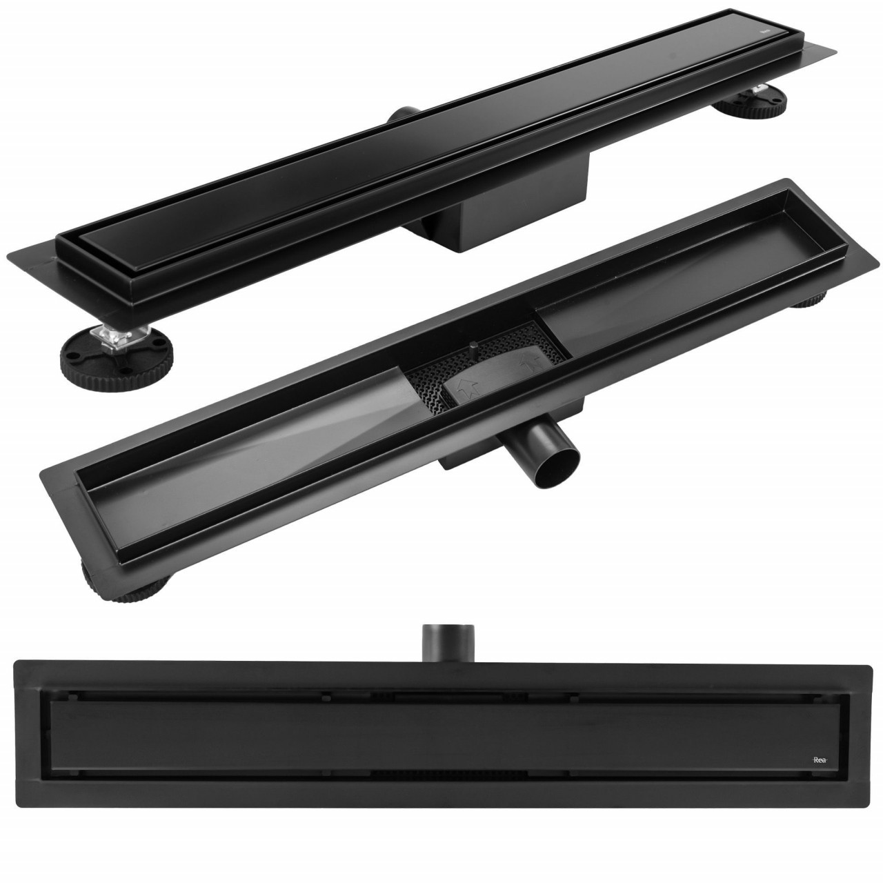Poze Rigola dus Neo Pure negru mat 100