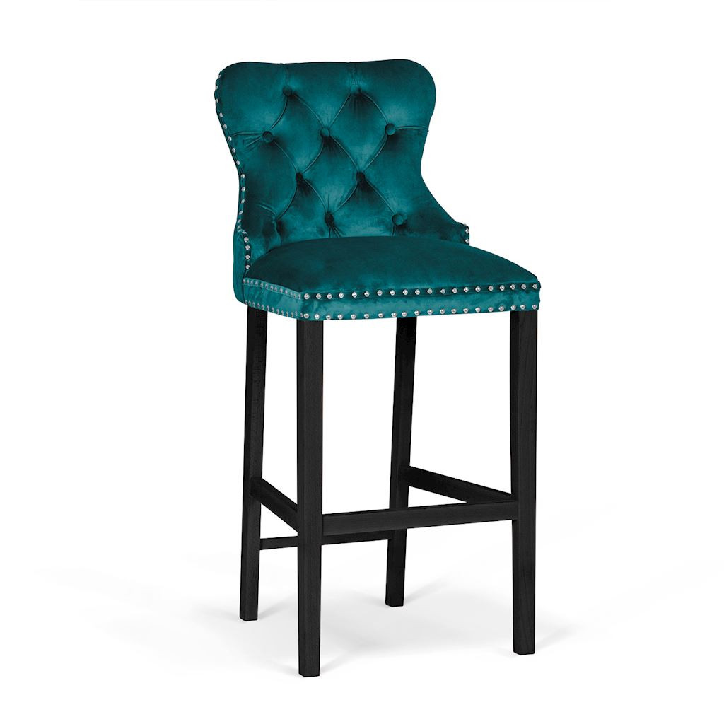 Poze Scaun Bar Madame Aqua/Negru BL85