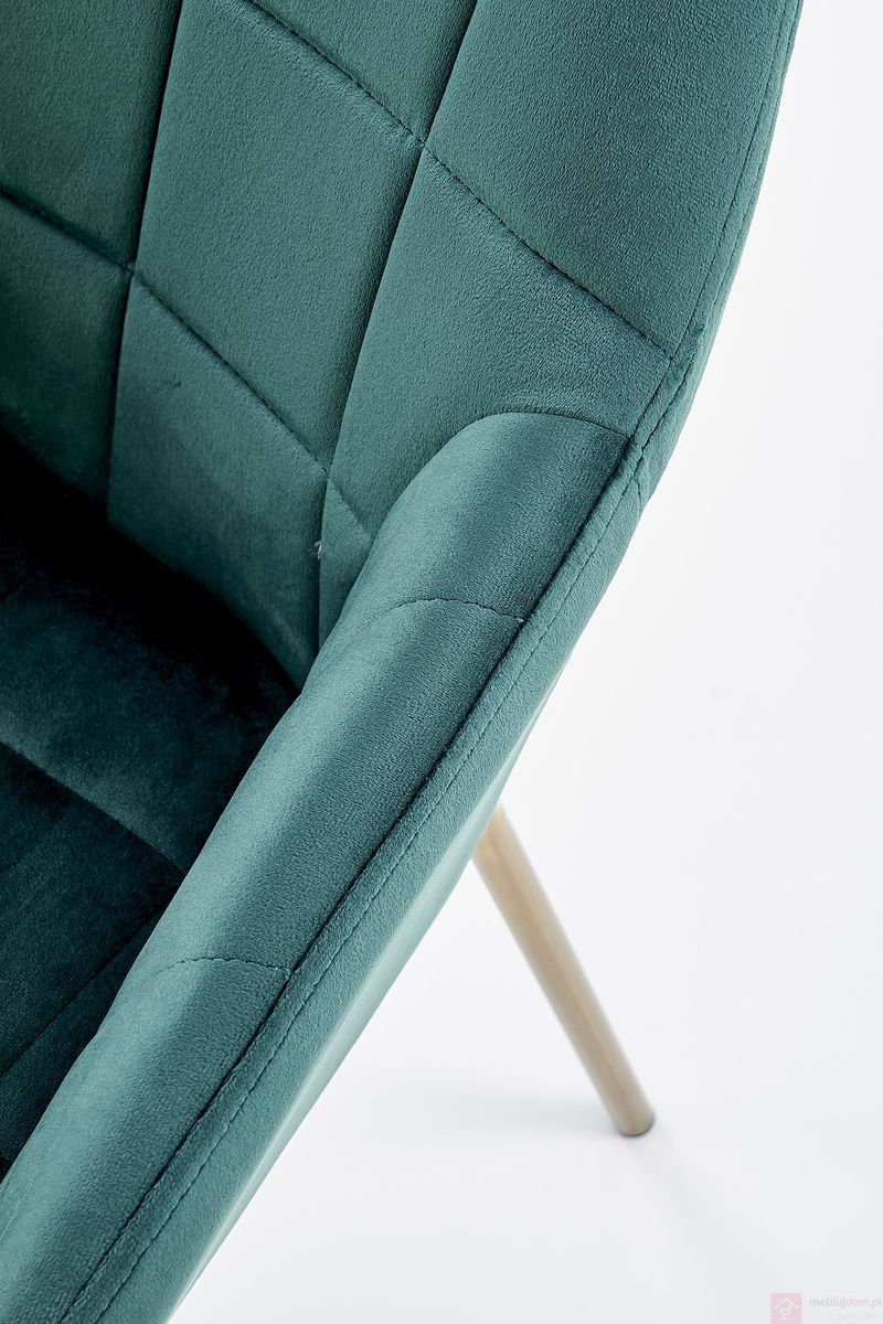 Poze Scaun catifea K306 verde - H 80 cm