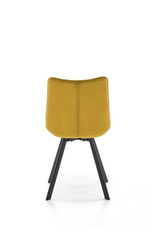 Poze Scaun K332 velvet mustariu