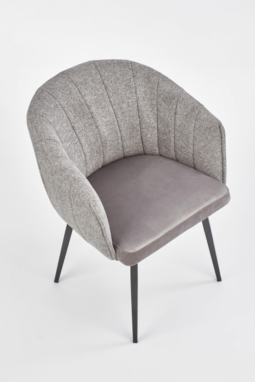 Poze Scaun K378 material gri