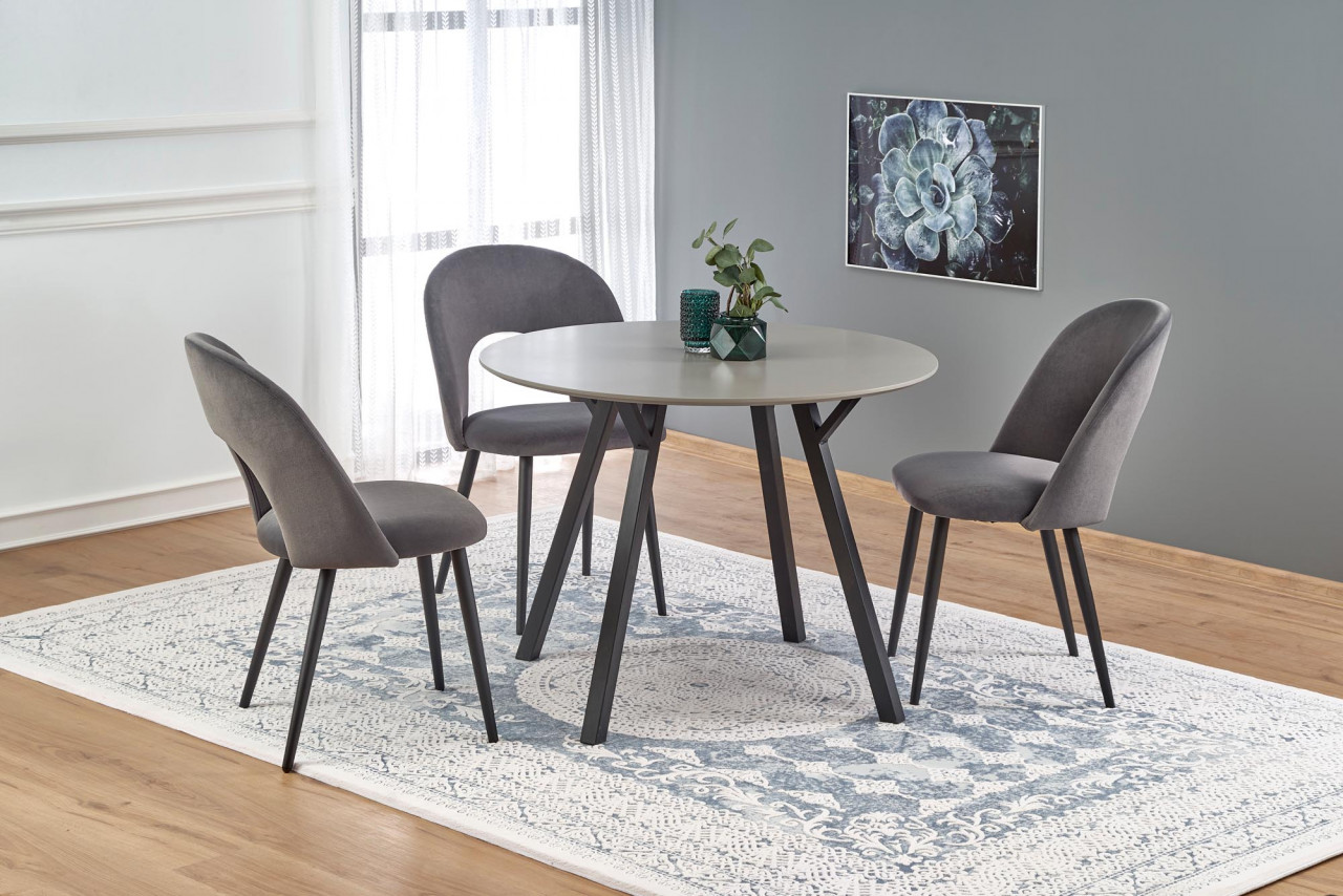 Poze Scaun K384 velvet gri
