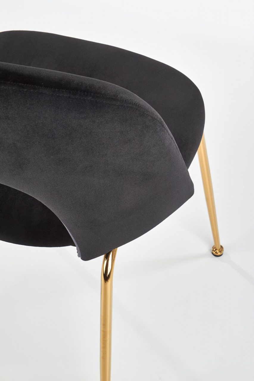 Poze Scaun K385 material catifea negru
