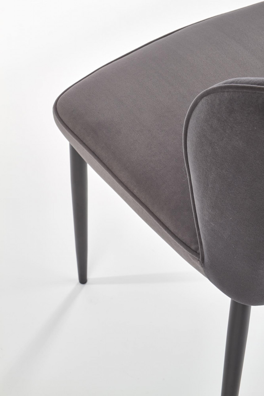 Poze Scaun K399 velvet gri