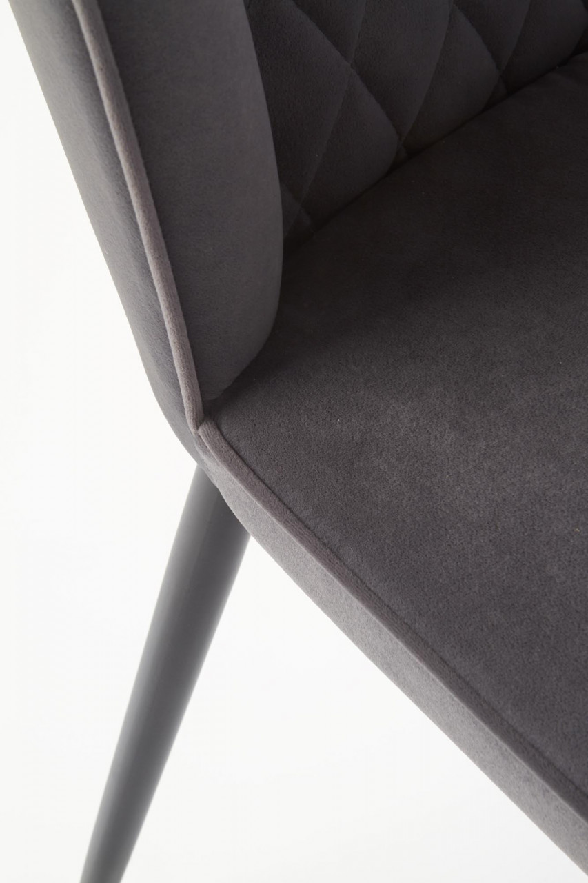 Poze Scaun K399 velvet gri