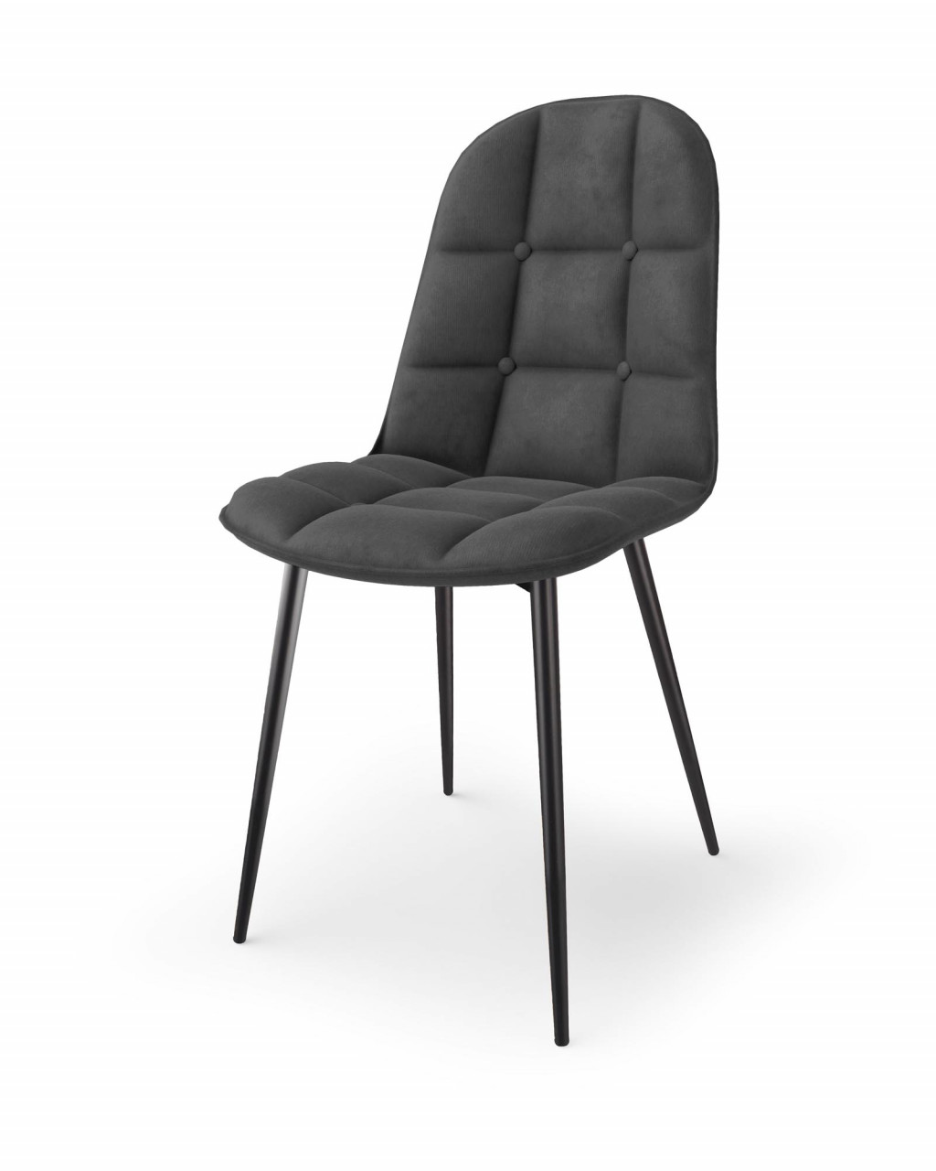 Poze Scaun K417 velvet gri
