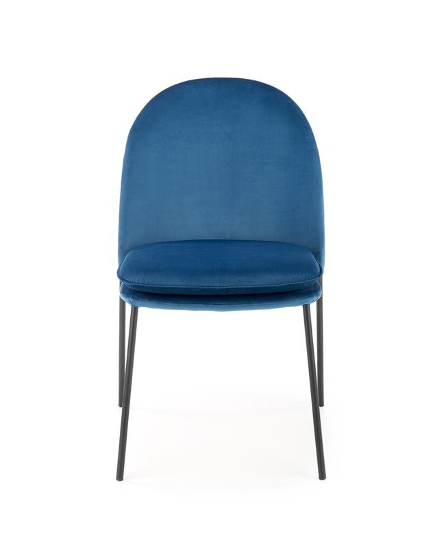 Poze Scaun K443 Velvet Albastru – l50 x A58 x H84 cm