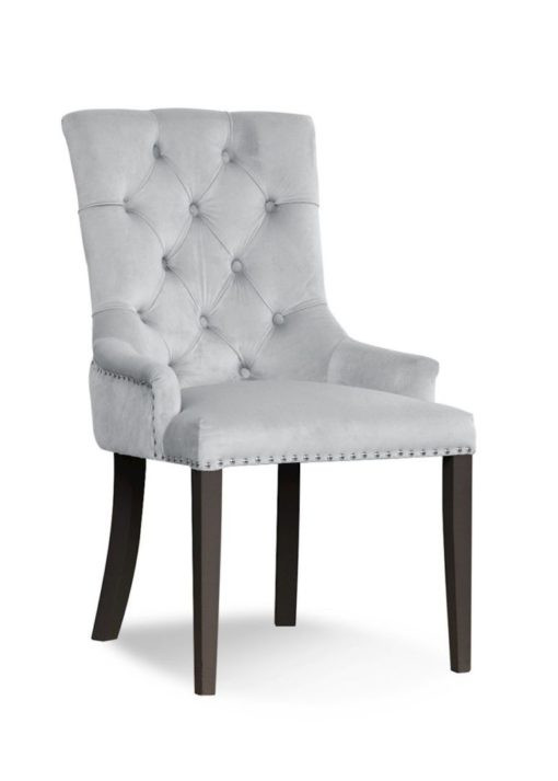 Poze Scaun tapitat August Silver / Black