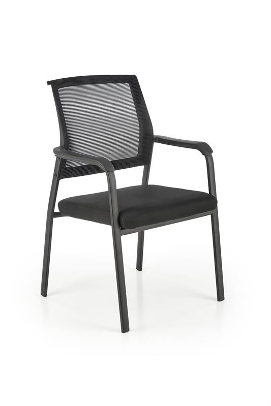Scaun tapitat bergen negru