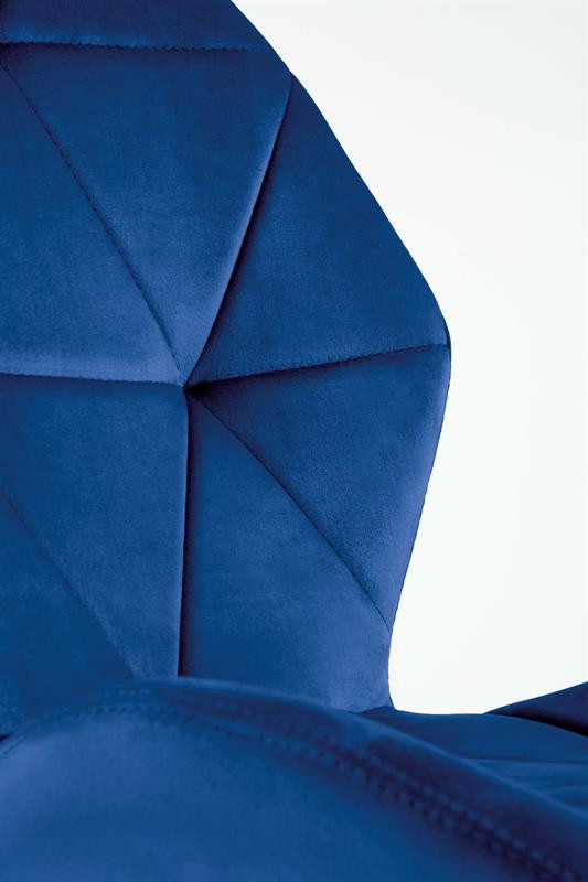 Poze Scaun tapitat K453 velvet bleumarin