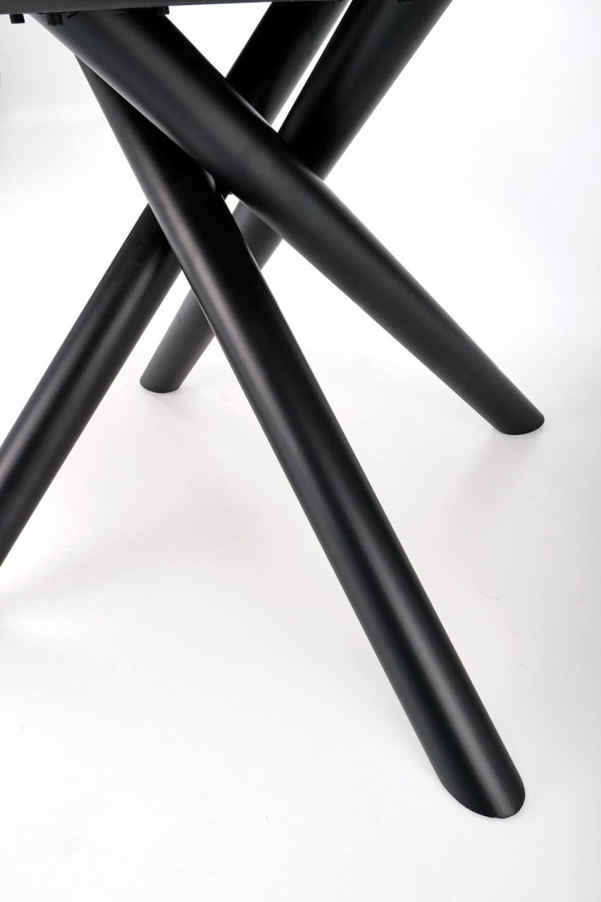 Poze Set masa extensibila Derrick L160-200 cm + 4 scaune K409 gri