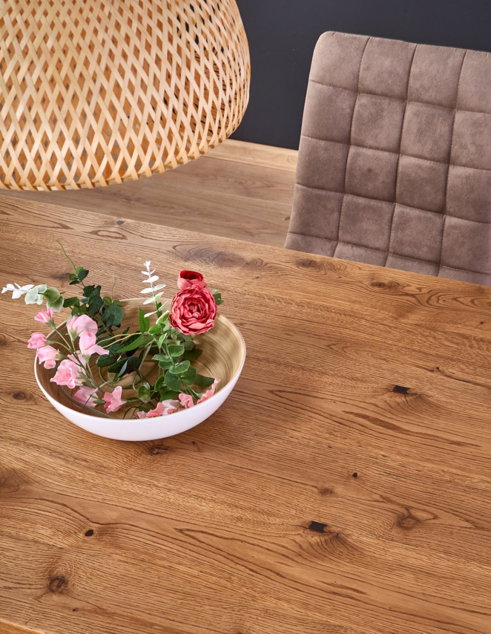 Poze Set masa extensibila Xavier L160-250 cm + 6 scaune K280 maro