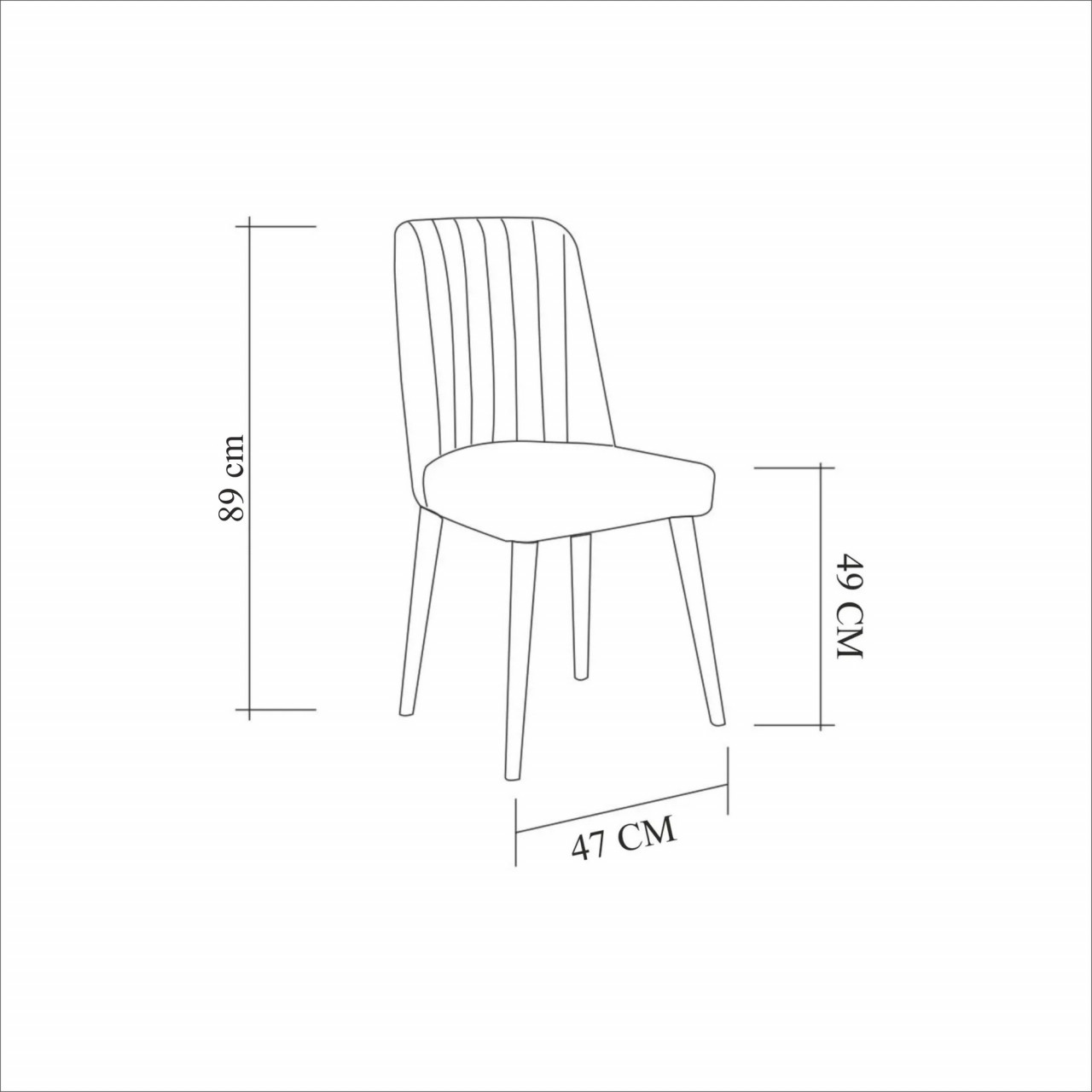 Poze Set masa si scaune (5 piese) Costa Atlantice-Grey