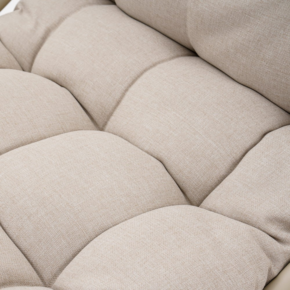 Poze Set masuta + 2 fotolii + canapea Cloud bej