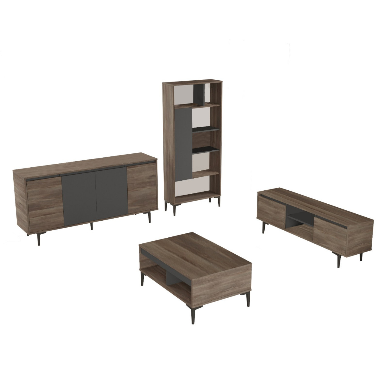 Poze Set mobilier living 4 piese AR14-CA