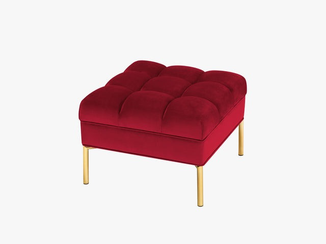 Poze Taburet Karoo catifea L60 cm