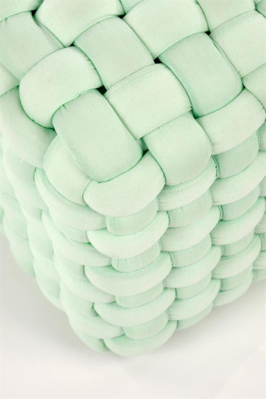 Poze Taburet tapitat Rubik mint - H35 cm